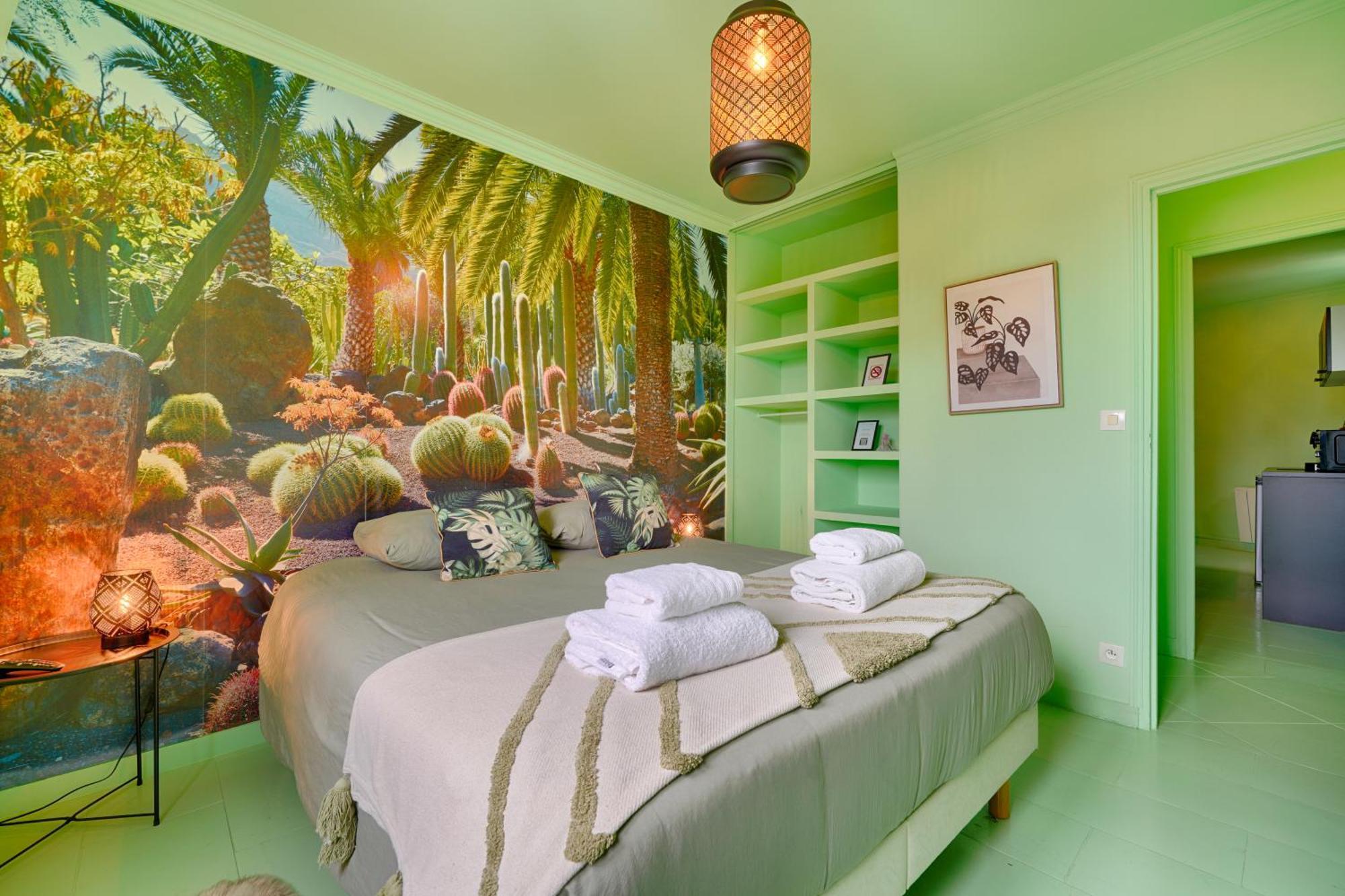 Luxury Magic Cactus Garden, Paris 0Rly Avec Jacuzzi Apartamento Vigneux-sur-Seine Exterior foto