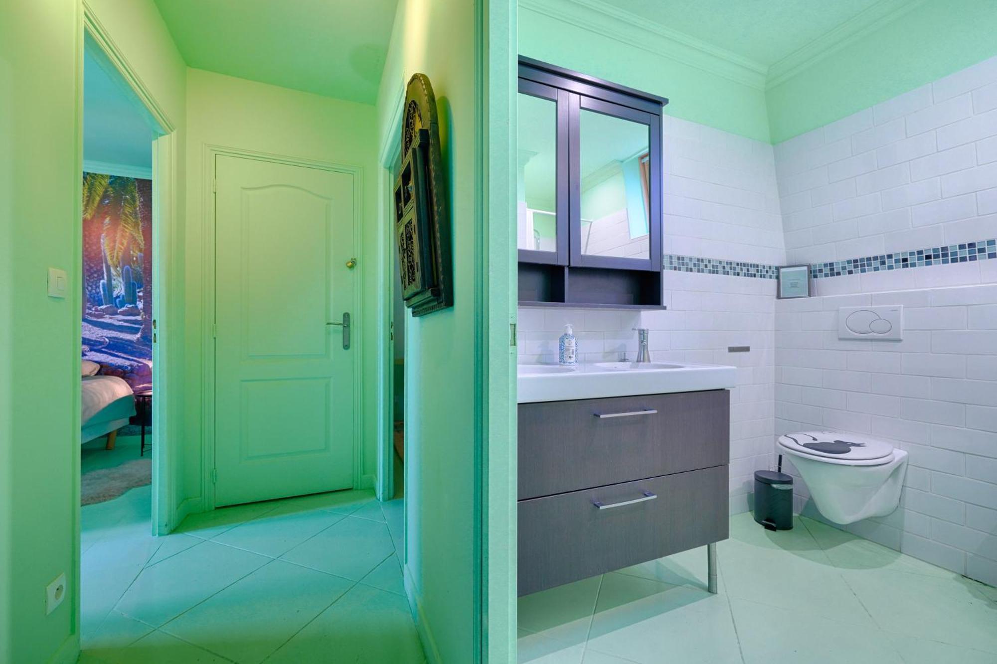 Luxury Magic Cactus Garden, Paris 0Rly Avec Jacuzzi Apartamento Vigneux-sur-Seine Exterior foto